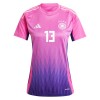 Officiële Voetbalshirt Duitsland Muller 13 Uit EK 2024 - Dames